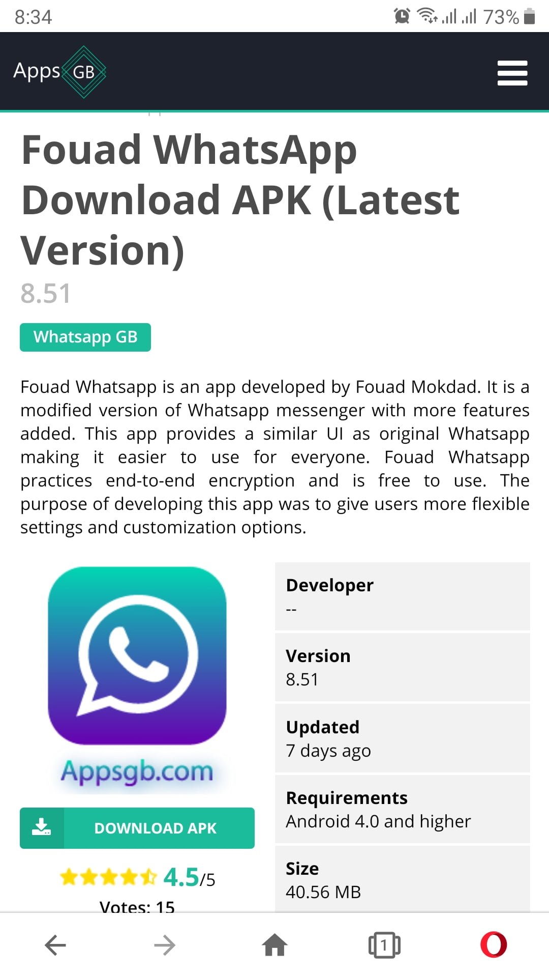 blue whatsapp download 2021 new version