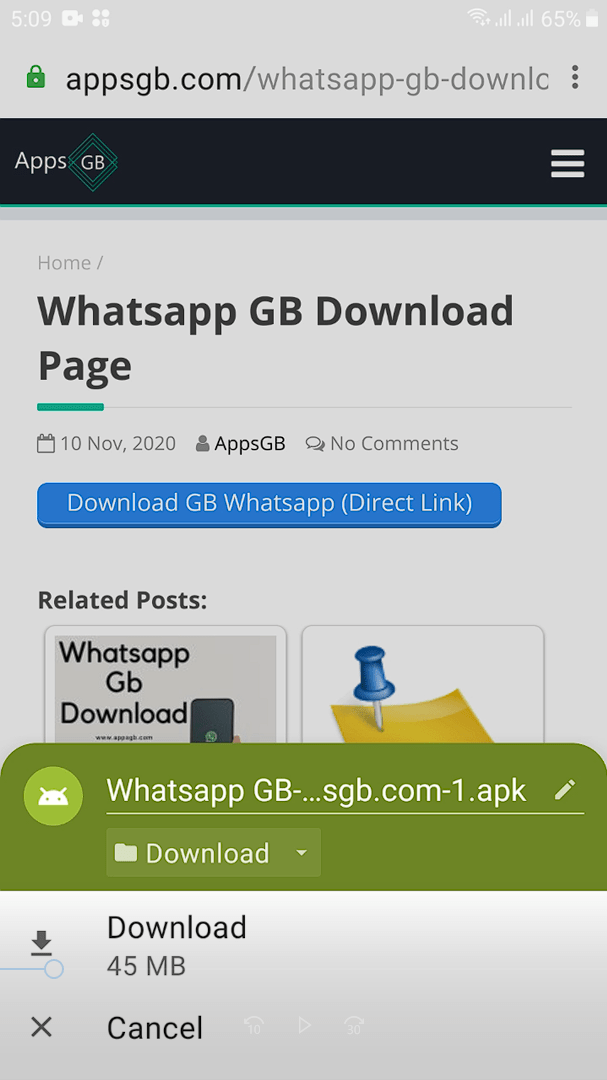 How To Download GB Whatsapp 4