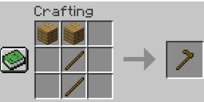 How to make a hoe in minecraft